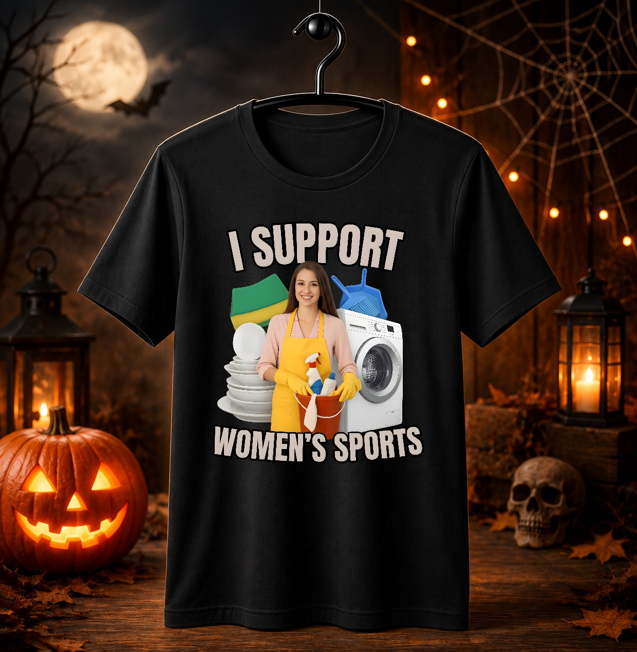 I Support Women's Sports Shirt,Funny Offensive Sarcastic Humor Shirt,Gag Gifts Shirt,Embarassing Shirt,Cringy Shirts,Gen Z Humor Shirt